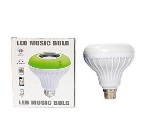 image de music Ampoule Led Bluetooth Avec Haut-Parleur - Blanc/Multicolore