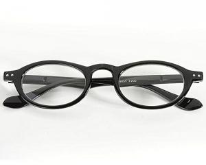 photo de Rond Retro Lunette De Lecture Black