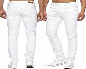 image de Pantalon Jeans - Blanc