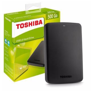 image de Disque Dur Externe Toshiba Canvio BASIC 500 Go - USB 3.0