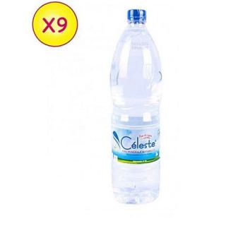 photo de Eau Minérale -Céleste Lot De 9 bouteilles  -1,5 Litre