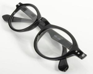 photo de Rond Retro Lunette De Lecture Black