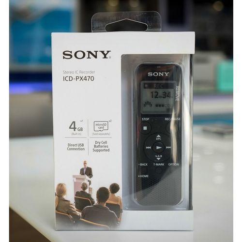 photo de Dictaphone Numérique sony ICD-PX 470 4GB Sortie USB