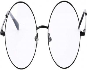 photo de Lunettes ronde femme homme en mode 