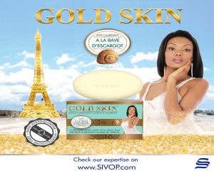 photo de SAVON CLARIFIANT GOLD SKIN À LA BAVE D'ESCARGOT